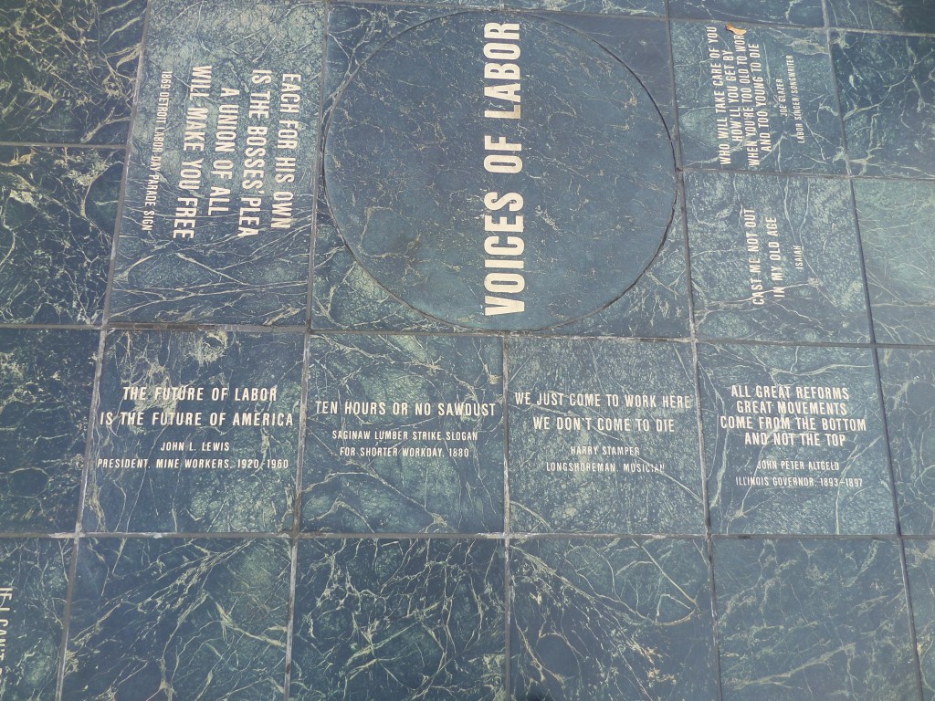 Voices of Labor, Hart Plaza, Detroit, MI