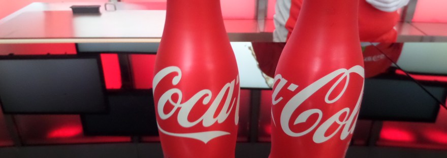 Coca Cola bottles, World of Coca-Cola, Atlanta Georgia
