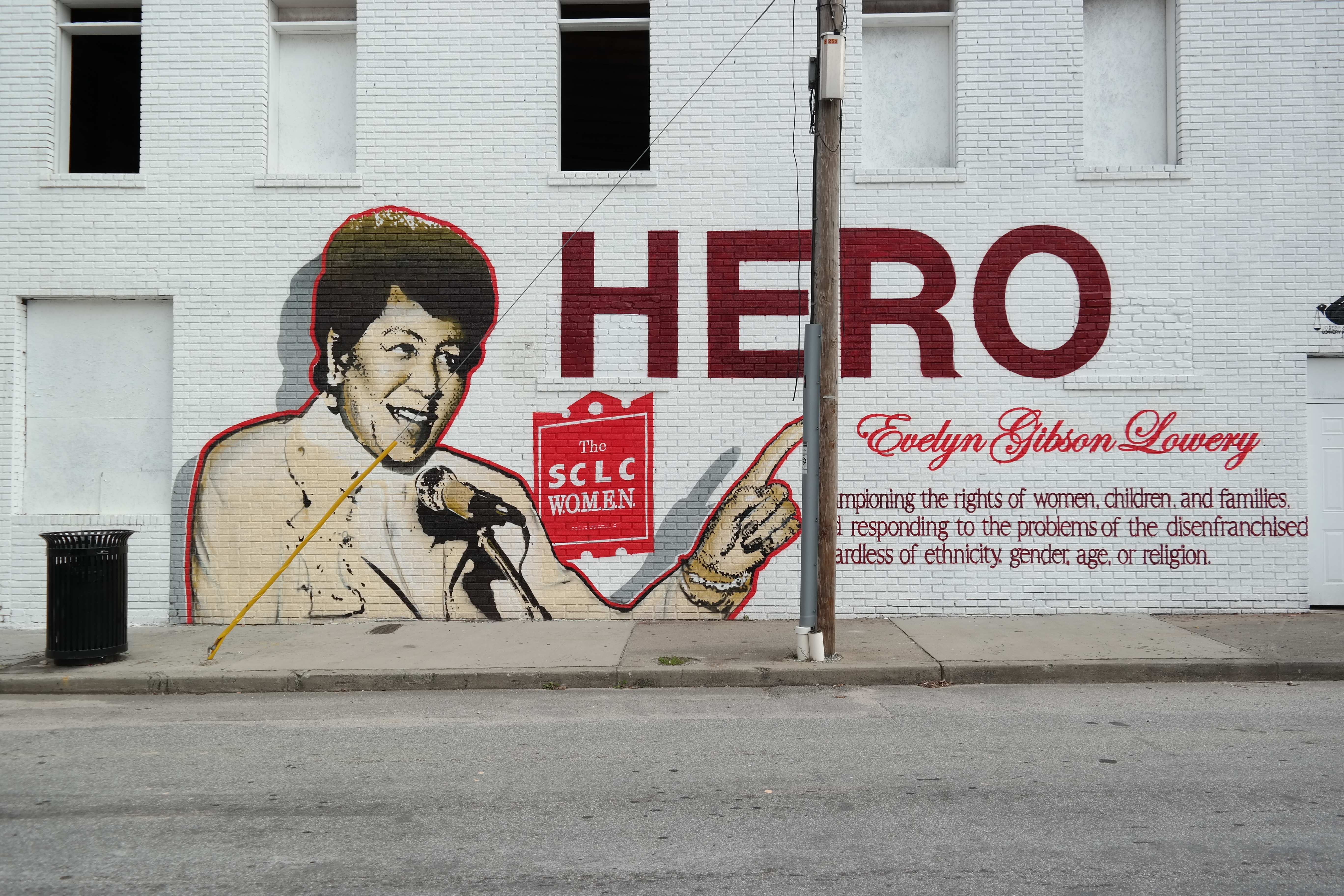 Sweet Auburn Civil Rights Mural, Atlanta Georgia, Civil Rights History