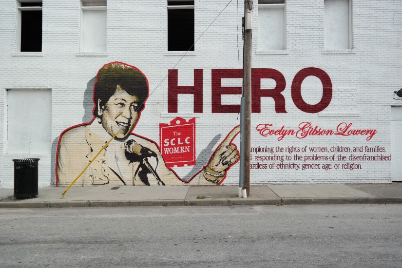 Sweet Auburn Civil Rights Mural, Atlanta Georgia, Civil Rights History