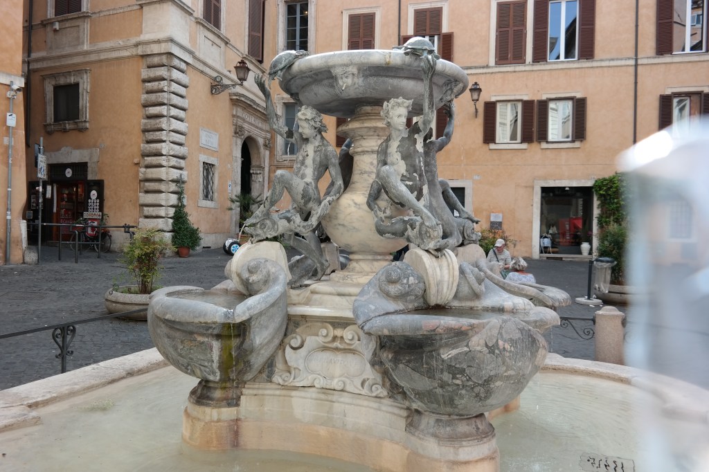 Turtle Fountain in Rome