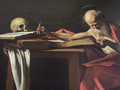 Painting at Borghese Gallery