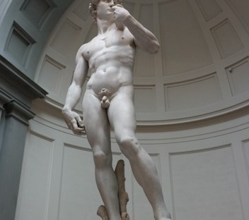 Michelangelo's David in Florence, Italy