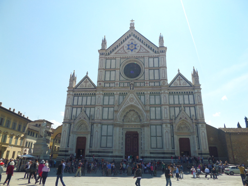 Santa Croce in Florence, Italy