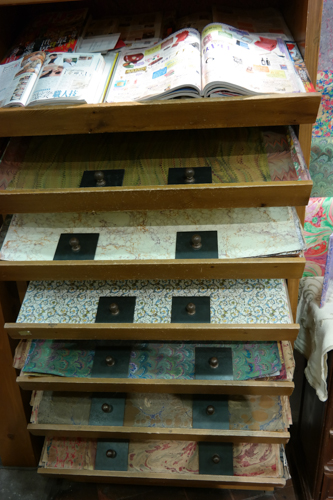 Marbled paper, Florence, Italy