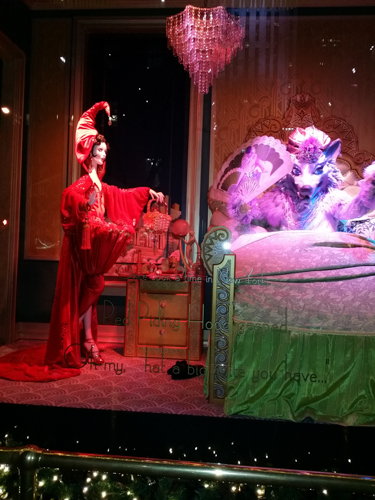 NYC Christmas window display
