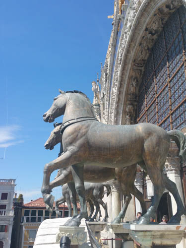 Bronze Horses atop St. Mark's