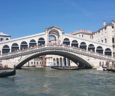 Rialto bridge, Venice, Italy