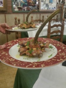 Fried artichoke of Rome