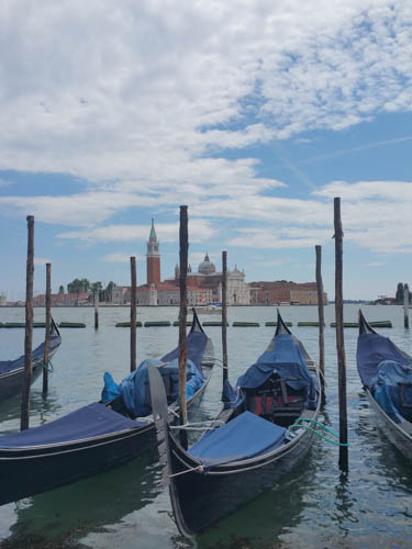 Gondolas in Venice