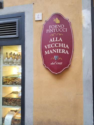 Food Tour in Florence Italy, Forno Pintucci