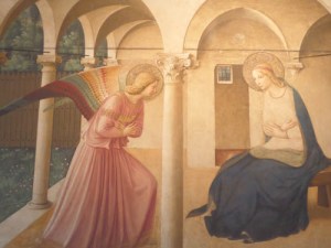 Fra Angelico's Annunciation, Florence, Italy