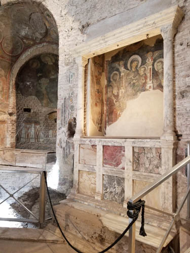 Temple of Romulus in Roman Forum