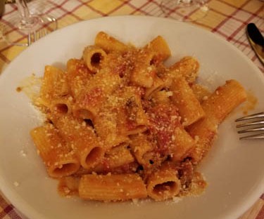 Pasta amatriciana