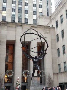 Atlas statue, Rockefeller Center, NYC