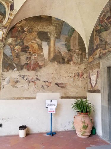 Ognissanti church, Florence, Italy