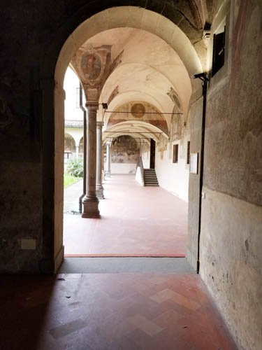 Ognissanti church, Florence, Italy