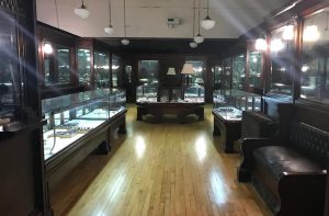 Jewelry Store exhibit at Castle Museum of Saginaw County History