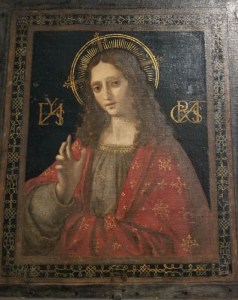 Museo Horne, Florence, Italy, painting from School of Leonardo da Vinci, Christ the Savior