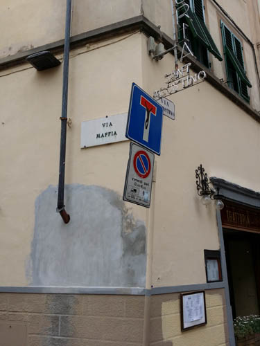 Clet Abraham, Florence, Italy, Florence street art