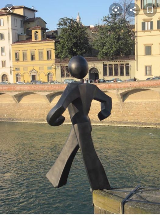 Clet Abraham, Florence, Italy, Florence street art