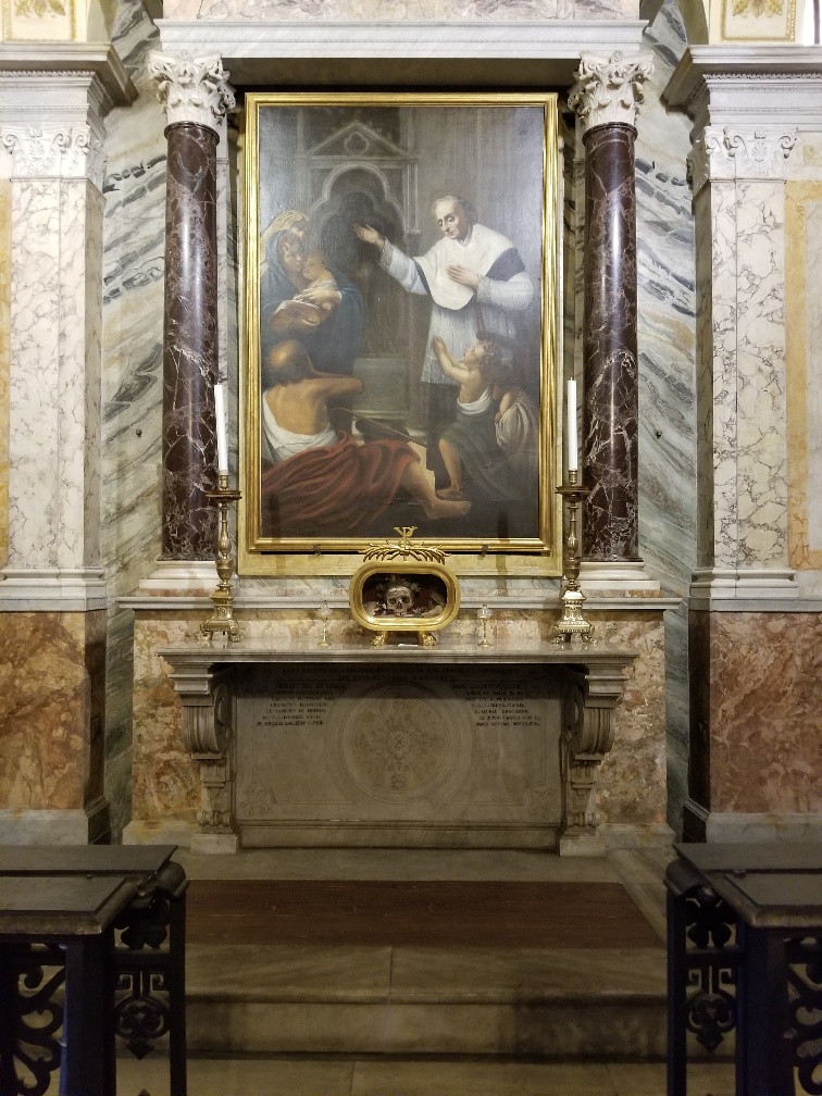 Saint Valentine's Skull, Rome, Italy, Santa Maria in Cosmedin Church