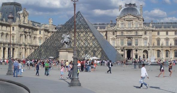 Louvre Museum, Paris Print, Paris France