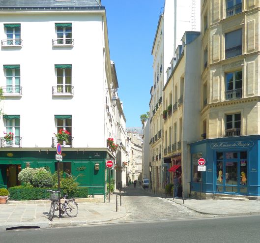 Saint Germain Paris print, Paris France