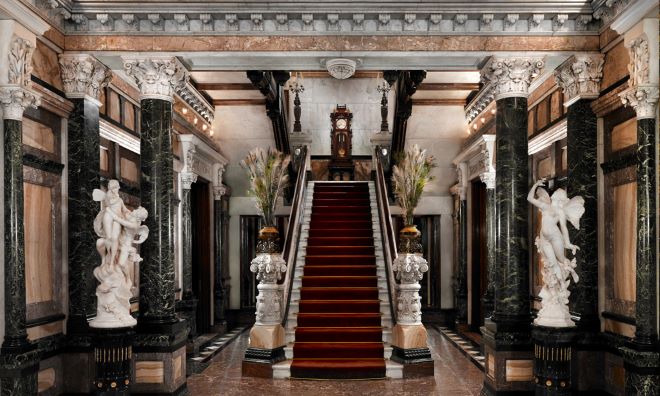 Main Hall, Driehaus Museum, Chicago, Illinois