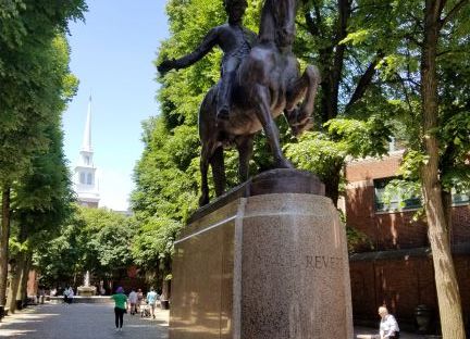 Paul Revere Mall, Prado, Boston, Massachusetts