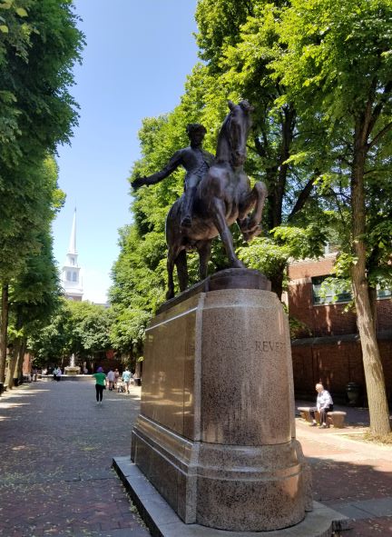Paul Revere Mall, Prado, Boston, Massachusetts