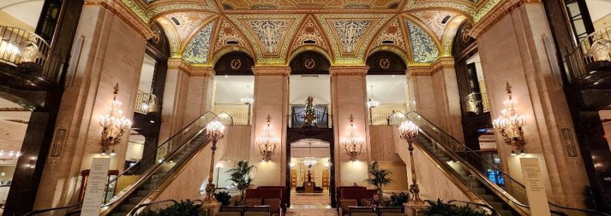 Palmer House Hilton Lobby, Chicago